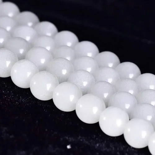 Miniatura 18 de 6mm Cuentas Redondas de Granate para Hacer Joyería DIY, Poder Curativo de Cristal, Piedras Preciosas Sueltas para Hacer Pulseras y Collares, Hilo