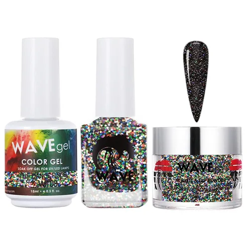 Miniatura 54 de WAVEGEL - Juego de gel de remojo, laca de uñas y polvo acrílico a juego - Colección Simplicity - #P109 Blizzard