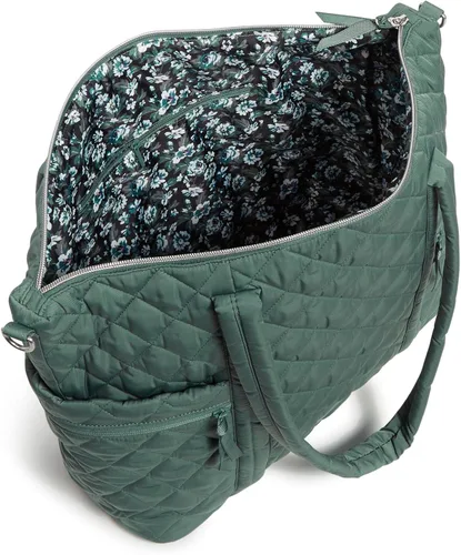 Miniatura 3 de Vera Bradley Bolsa de mano grande de sarga de alto rendimiento
