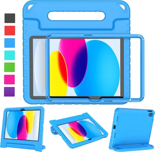 Miniatura 17 de LTROP Funda para Niños para iPad de 11ª Generación (A16) 2025/10ª Generación (10.9 pulgadas, 2022) con Protector de Pantalla, Funda con Mango