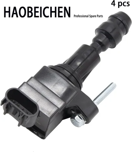 Miniatura 6 de Paquete de 4 bobinas y bujías de iridio compatibles con Chevrolet HHR Cobalt Malibu Equinox Buick Regal Verano Lacrosse GMC Terrain Pontiac G5 G6
