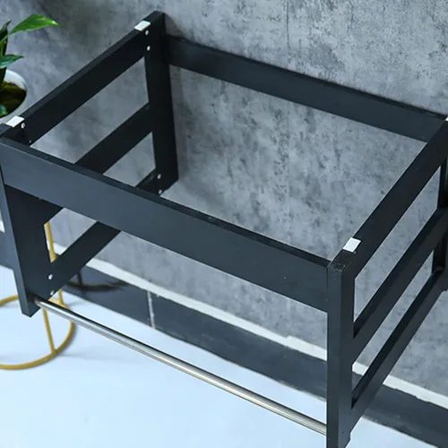 Miniatura 3 de Fregadero utilitario, fregadero de cocina de un solo tazón, fregadero de acero inoxidable montado en la pared, montaje en pared de acero inoxidable