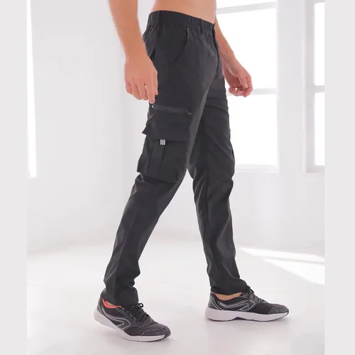 Miniatura 4 de Pantalón de carga para hombre al aire libre, ligero, táctico, para senderismo, jogger, ajuste clásico, bolsillos múltiples