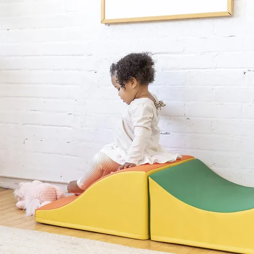 Miniatura 10 de ECR4Kids SoftZone Traversing Trio Climber, juego para principiantes, surtido, 3 piezas Variado