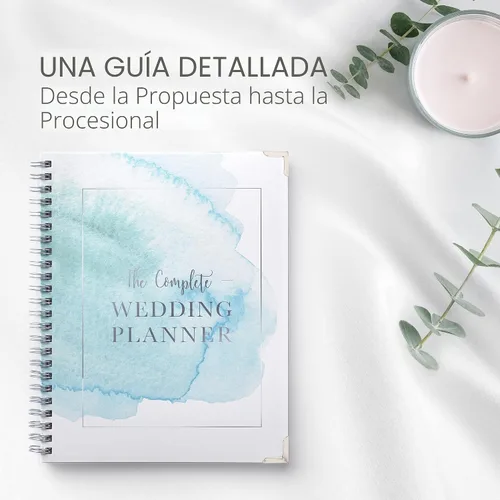 Miniatura 3 de Libro y Organizador de Planificador de Boda de Tu Día Perfecto - Libro de Planificador de Boda - Encuadernación de Planificación Nupcial