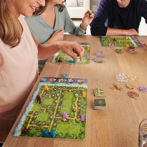 Miniatura 8 de HABA Karuba - Juego de rompecabezas familiar de colocación de fichas de aventura en la jungla - Emocionantes juegos familiares y juegos de mesa