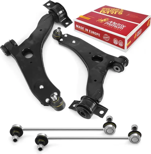 Miniatura 100 de Metrix Premium Chassis Parts - Kit de suspensión delantera de 10 piezas para BMW X5 2007-2013, BMW X6 2008-2014, reemplazo, fabricado en Europa