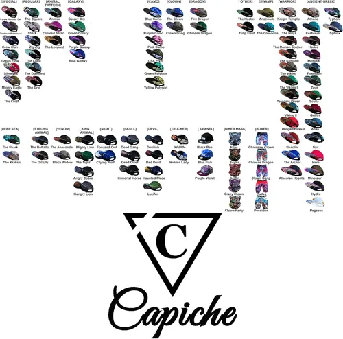 Miniatura 9 de Capiche 99+ Variaciones Gorra Snapback Serie Especial - Talla única - Unisex - Hombre