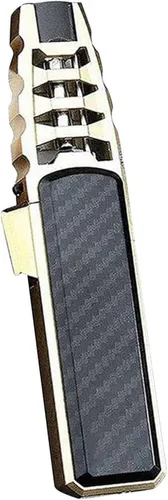 Miniatura 9 de Encendedor de antorcha de butano, soplete recto resistente al viento, encendedor de llama azul, encendedor de turbina, encendedor de cocina Negro