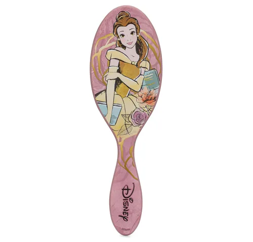 Wet Brush Disney - Cepillo desenredante original Belle (Princesa Elegante), con cerdas ultrasuaves IntelliFlex, que desenreda los nudos con