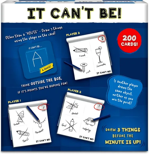 Miniatura 2 de Skillmatics Juego de cartas y mesa: no puede ser, diversión de ritmo rápido, divertido juego de dibujo, perfecto para familias, fiestas y noches
