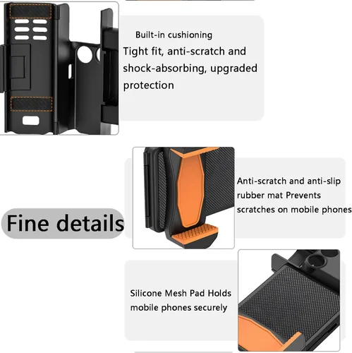 Miniatura 6 de Soporte de teléfono para DJI OSMO Pocket 4/3 Cámara Soporte de teléfono celular Adaptador de trípode Clip de teléfono Accesorios de expansión