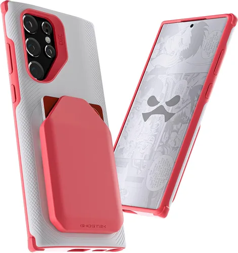 Miniatura 66 de Ghostek Exec - Funda tipo cartera para Galaxy Z Fold 4 con soporte magnético para tarjetas de crédito, protección de bisagra, carga inalámbrica