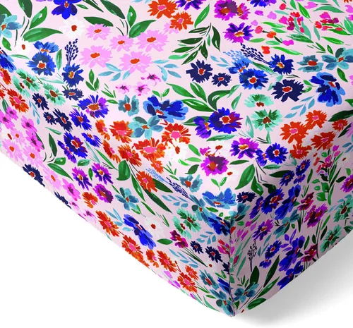 Miniatura 20 de Little Sleepies Sábanas de cuna para bebé, sábanas de cuna de viscosa muy suave de bambú para niños y niñas, sábana de cama para niños, sábana