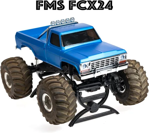Miniatura 6 de Soporte de coche RC para AX24, SCX24 Crawler, 1/24 RC soporte de exhibición de coche para FCX24, FCX24M, CR18P, Axial SCX24 C10 Deadbolt JLU B-17 3