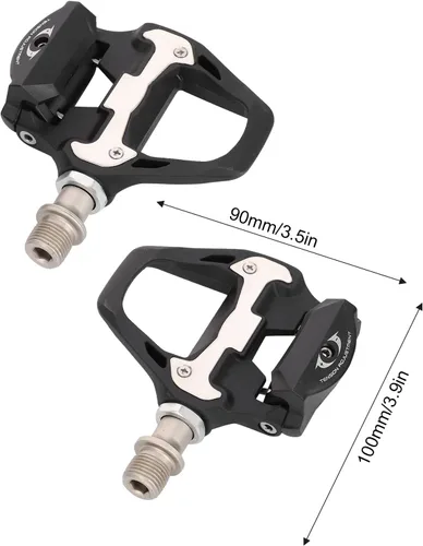 Miniatura 3 de Pedales SPD, pedales de bicicleta de carretera, pedales de bicicleta, juego de tacos de ciclismo, pedales de autobloqueo SPDSL para bicicleta
