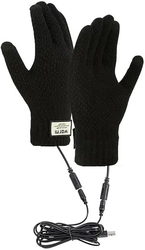 Miniatura 2 de 2 guantes térmicos para hombres y mujeres, guantes térmicos para calentar las manos, guantes de invierno cálidos para equitación, esquí, senderismo