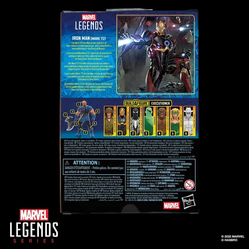 Miniatura 4 de Marvel Legends Series Iron Man (Mark 72), Iron Man Comics Coleccionable Figura de Acción Escala de 6 Pulgadas