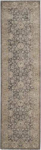 Miniatura 3 de Safavieh Sofia Collection SOF330B, tapete clásico color gris claro y beige, Polipropileno