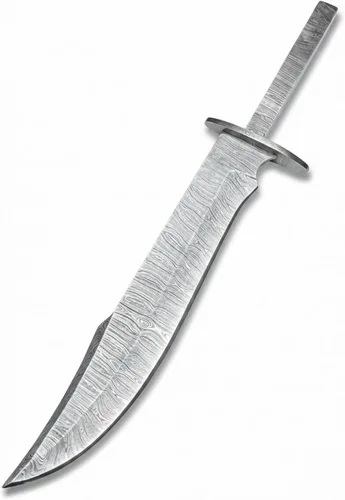 Miniatura 3 de Poshland BB-3658 Cuchillo de daga de espiga completo hecho a mano de acero de Damasco