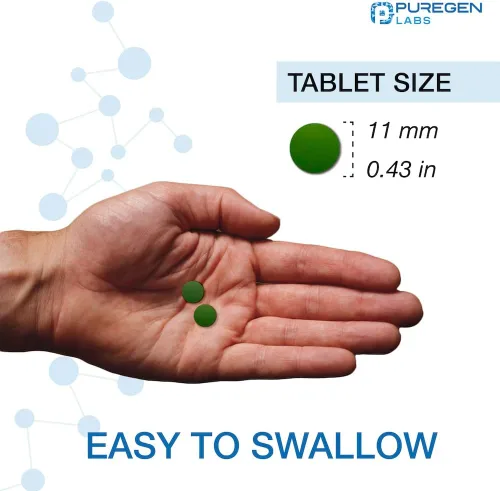 Miniatura 7 de Puregen Labs Gluconato Ferroso 324 mg [Alta Potencia] Suplemento de Hierro, Suave para el Estómago 3 Paquetes - 300 Tabletas Total