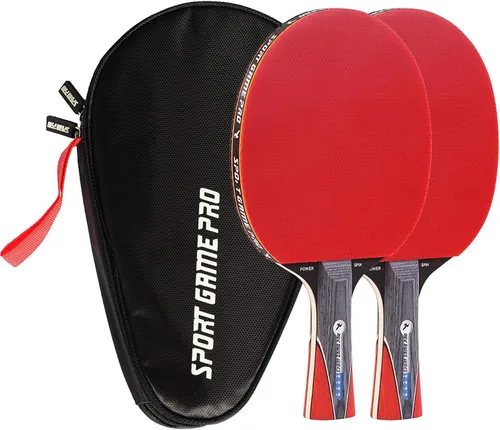 Pala de ping pong con Killer Spin + estuche gratis, raqueta de tenis de mesa profesional para jugadores principiantes y avanzados, mejora tus
