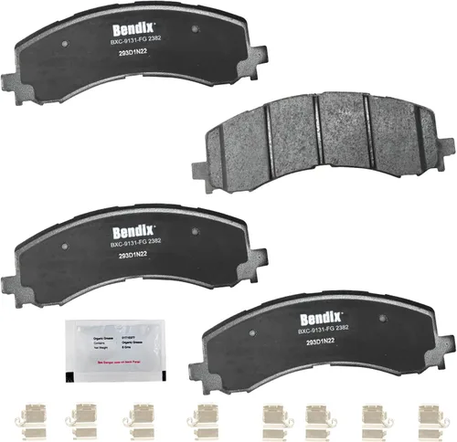 Miniatura 182 de Pastillas de freno delanteras cerámicas Bendix Priority1 CFC2302 para Hyundai Elantra 2021, Sonata 2022-2020, Kia K5 2023-2021