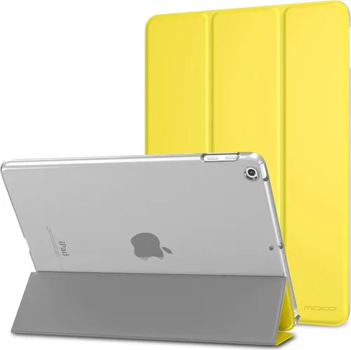 Miniatura 27 de MoKo Funda para iPad 9.7 2018/2017 de 5ª / 6ª Generación - Funda delgada y ligera con soporte para Smartphone con parte trasera translúcida