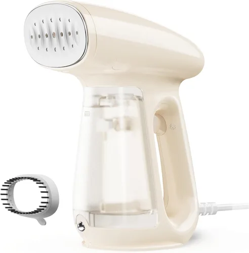 Bear Vaporizador para ropa, vaporizador de ropa de mano, vaporizador de ropa de 1300 W de potencia fuerte con tanque de 7.8 fl oz, calentamiento
