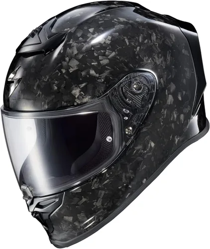 Miniatura 2 de ScorpionEXO R1 Air - Casco de motocicleta de cara completa de fibra de carbono con escudo Pinlock, bolsillos para altavoces listos para Bluetooth