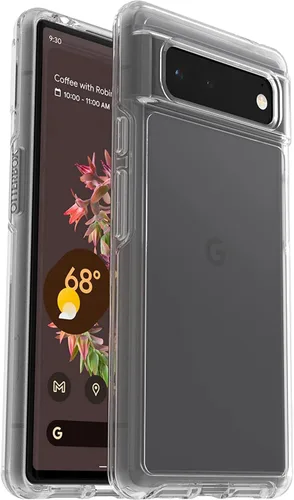 Miniatura 7 de OtterBox Funda Pixel 6 Symmetry Series - Polvo de estrellas, ultra suave, compatible con carga inalámbrica, bordes elevados que protegen la cámara