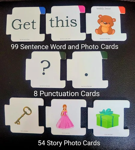 Miniatura 5 de Thought-Spot Constructor de oraciones y constructor de historias 2 juegos en 1 y MAD SMARTZ un juego de cartas de habilidades interpersonales