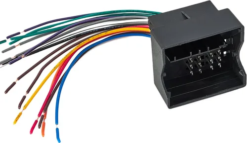 NuIth Arnés de cableado de radio estéreo para automóvil para Volkswagen 1999-2015 2000-2011 Audi BMW sin navegación de fábrica, kit de arnés de
