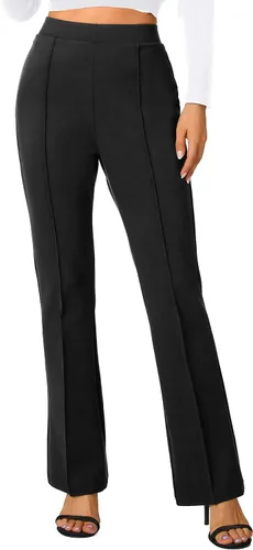 Miniatura 56 de Urban CoCo Pantalones de trabajo elásticos con corte de bota, pantalones de yoga pequeños para oficina casual