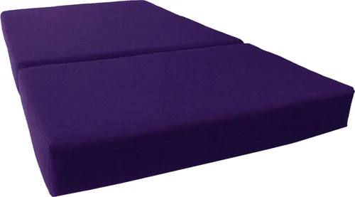 Miniatura 14 de D&D Futon Furniture - Cama de espuma triple plegable, colchón otomano plegable (negro, tamaño individual (6 x 39 x 75)