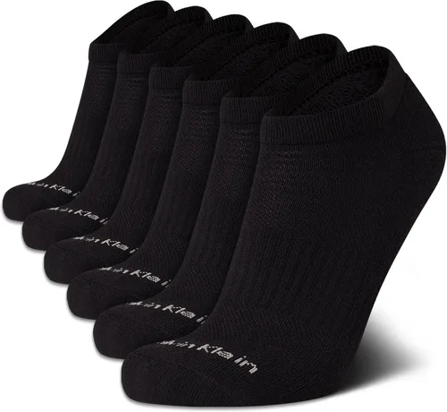Miniatura 70 de Calvin Klein Calcetines para hombre, mezcla de algodón, acolchados, sin talla, forro de calcetines atléticos (6 unidades)