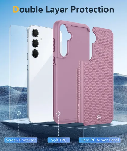 Miniatura 936 de FNTCASE Funda para iPhone 17 Pro: Fundas delgadas translúcidas de color azul claro compatibles con MagSafe, protección completa de la cámara