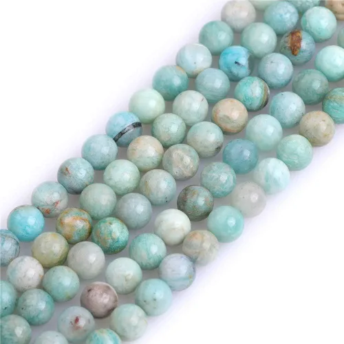 Miniatura 111 de GEM-Inside - Cuentas sueltas de ágata verde con bandas de energía natural, cuentas de energía natural para hacer joyas, 0.315 in, redondas, 15 Ágata