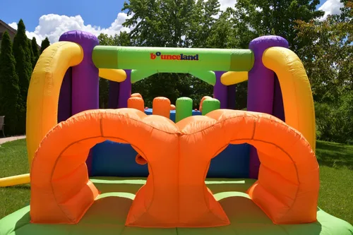 Miniatura 5 de Casa inflable para carreras profesionales con obstáculos
