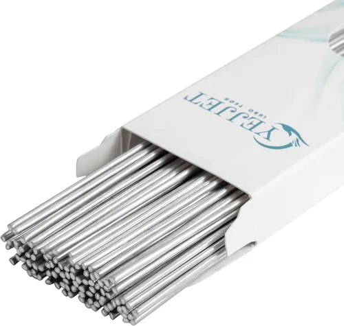 Miniatura 2 de Varilla de soldadura de aluminio de 100 varillas con fundente 1/13, reparación de aluminio, solución simple de aluminio para soldadura fuerte