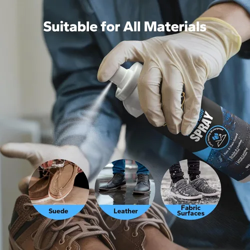 Miniatura 3 de Spray protector para zapatos CleanCrown (160ml), spray protector para ante y cuero, impermeabilizante y protector contra manchas para zapatos