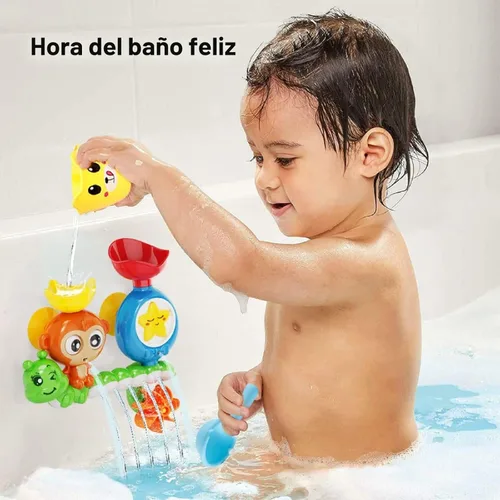 Miniatura 4 de G-WACK - Juguetes de baño para niños pequeños de 1 a 3 años de edad y preescolares y recién nacidos, juguetes de agua para bañera, interactivos