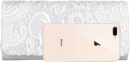 Miniatura 5 de Bolsos de mano para mujer, bolso de mano floral de encaje para boda, bolso de noche
