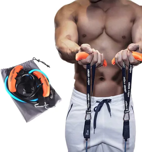 Lara Star Agarres para dominar, correa de fitness, asas de cable resistente, agarre de entrenamiento, entrenamiento de fuerza, entrenamiento para 1