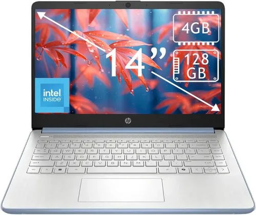 Miniatura 4 de Laptop HP 2025 para Estudiantes y Negocios, Procesador Intel N150 (hasta 3.6 GHz), Pantalla LED de 14 Pulgadas, 8 GB de RAM, 128 GB