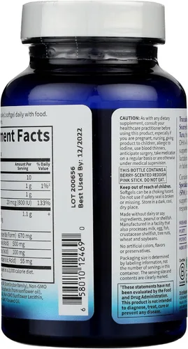 Miniatura 3 de Garden of Life Aceite de Pescado DHA Prenatal Formulado por Dr. - 500mg DHA y DPA en Forma de Triglicéridos 100% VD Vitamina D3, Fuente Única