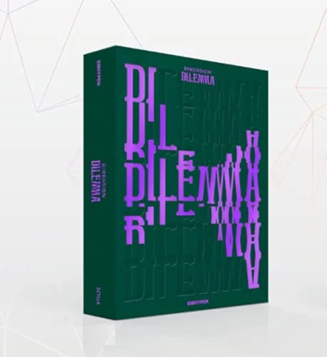 Genie Music ENHYPEN - Dimension : Dilemma (1er álbum) [Scylla ver.]Álbum+CulturaRegalo coreano (pegatinas decorativas, tarjetas fotográficas)