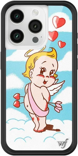Miniatura 21 de Wildflower - Fundas compatibles con Apple iPhone 15 Pro Protector de goma negro, certificado de prueba de caída de 4 pies, propiedad de mujeres