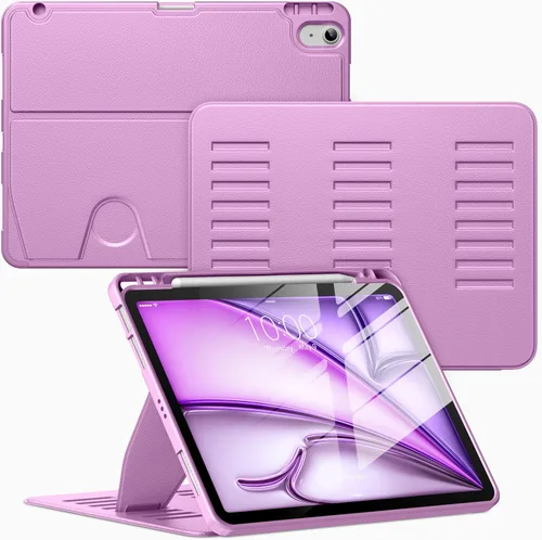 Miniatura 20 de VIKESI - Funda para iPad Air de 11 pulgadas con chip M3 / M2 2025/2024 y para iPad Air de 5ª/4ª generación de 10.9 pulgadas 2022/2020, funda