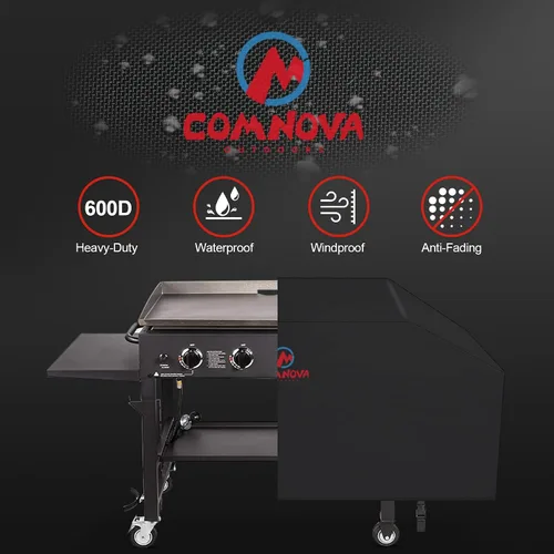 Miniatura 3 de Comnova - Cubierta de parrilla para Blackstone de 36 pulgadas - Funda de parrilla plana de 36" de 600D sin capucha, cubiertas de parrilla
